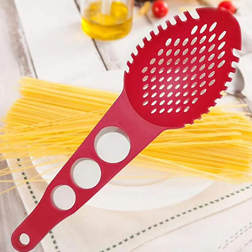 

Kitchen Gadget For Noodle Spaghetti Spoon Strainer Kitchen Gadget Non-Stick Cooking Noodle Spoon Utensil