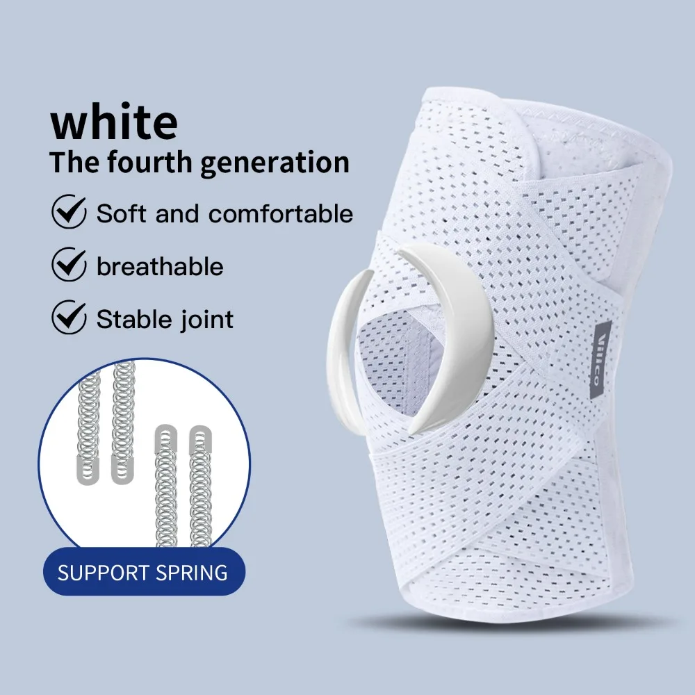 

Cushion Pressure Knee Pads Patella Strap Breathable Adjustable Sport Knee Wrap Soft Pressurize Knee Patella Support Runner
