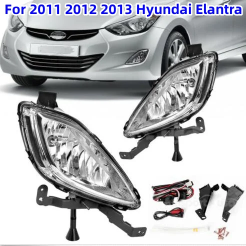 

2 шт./комплект, противотуманные фары на передний бампер для Hyundai Elantra 2011 2012 2013