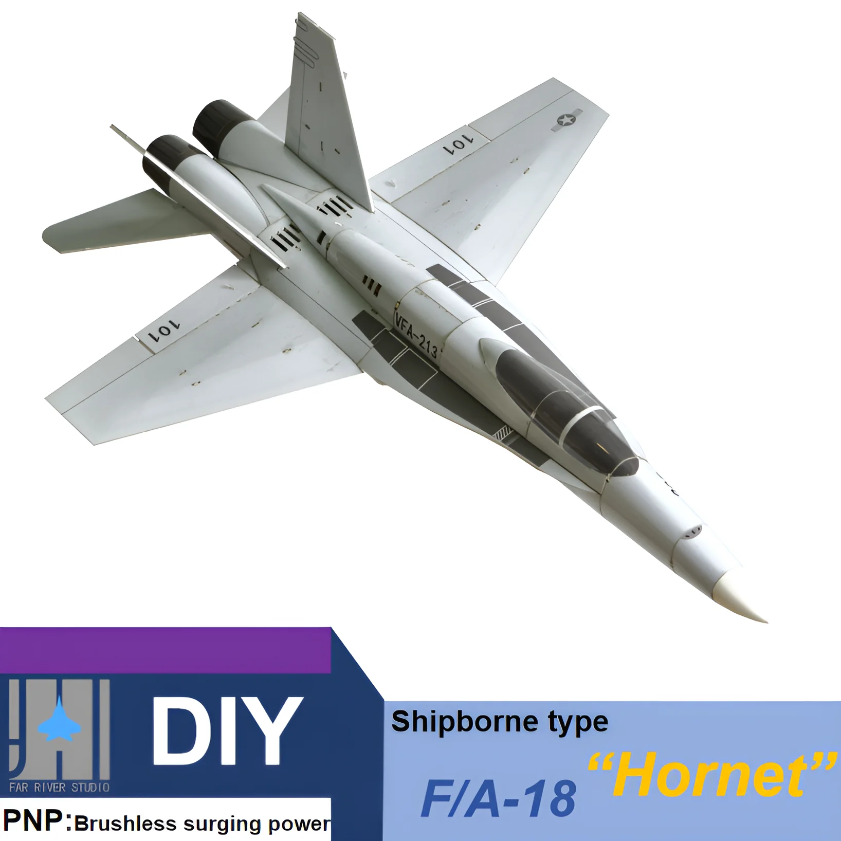ミニモデル F-18 デュアルブラシレス 30 チャンネル電動 RC 小型飛行機デスクトップ装飾 DIY 固定翼画像実機