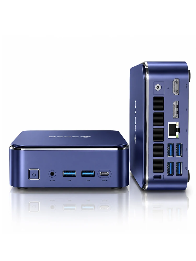 SOYO S5 Air Mini-PC Gaming Ryzen 5 7535HS 16GB DDR5 512GB NVME SSD Win11Pro Unterstützt 4K Dreifach-Display WiFi6/BT5.2 Mini-Computer
