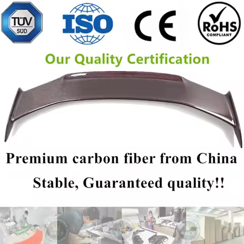 MOD Style Carbon Fiber Rear Spoiler Wing for Civic FL5 Type R Gen 11 Hatchback 2022