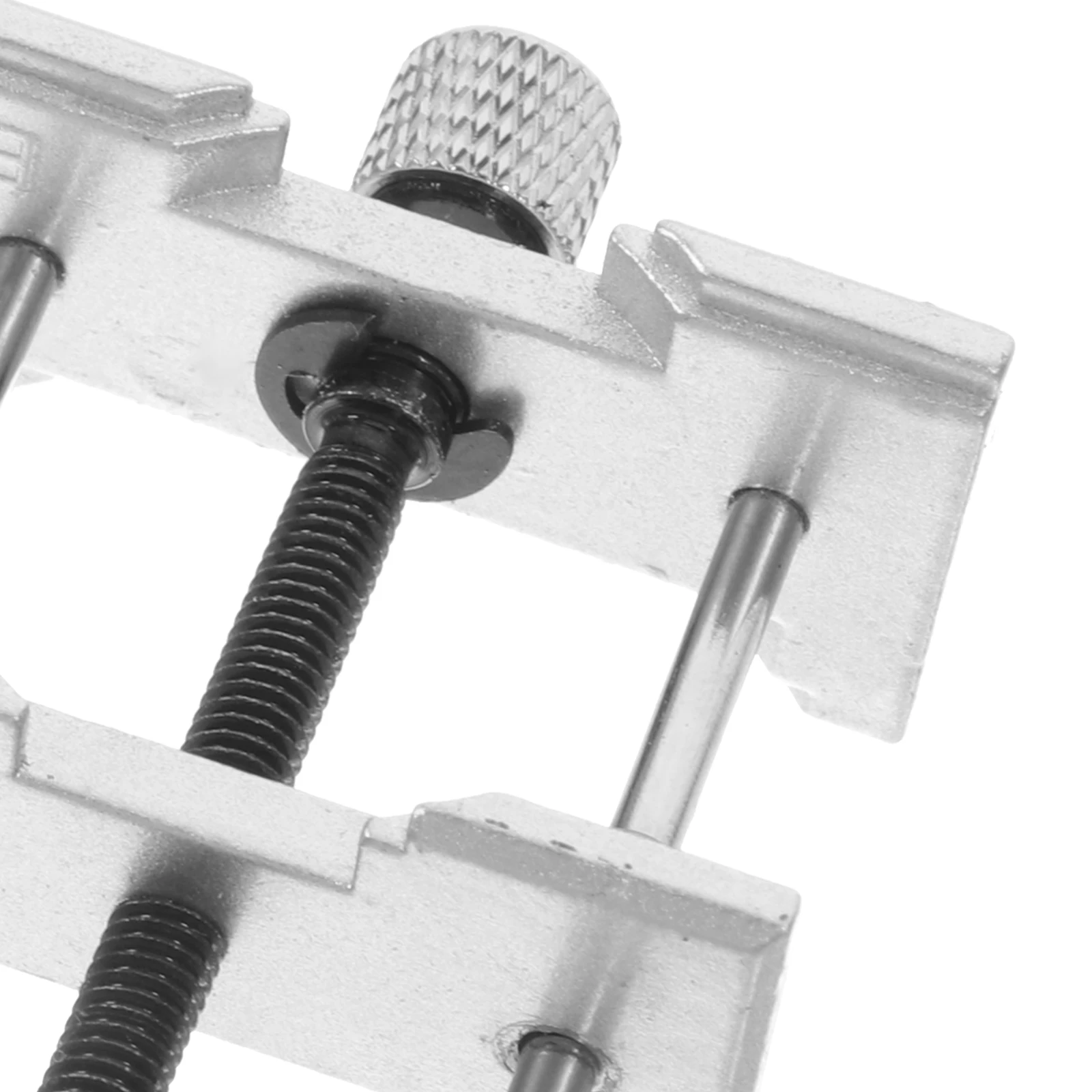 

2Pcs Adjustable Watch Repair Tool Set Metal Holder for Most Watches Jewelry Making Watch Movement Holder