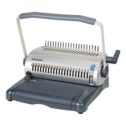 S100 comb type apron clip punch electric A4 office document binding machine invite tenders books and reports