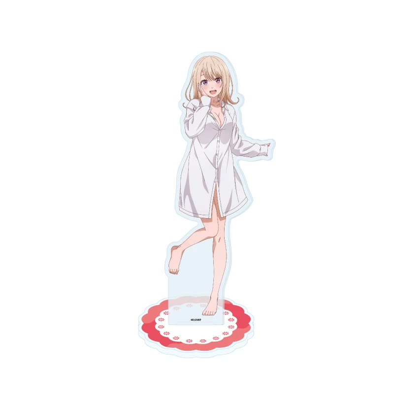 Medaka Kuroiwa Is Impervious to My Charms Anime Peripheral Collection Asahi Shonan Tsubomi Haruno Medaka حامل شخصية أكريليك