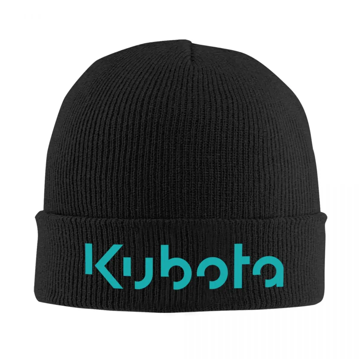 Unisex Knit Cuff Beanie Kubota Logo Merch Winter Warm Skullies Knitted Caps Bonnet Hats