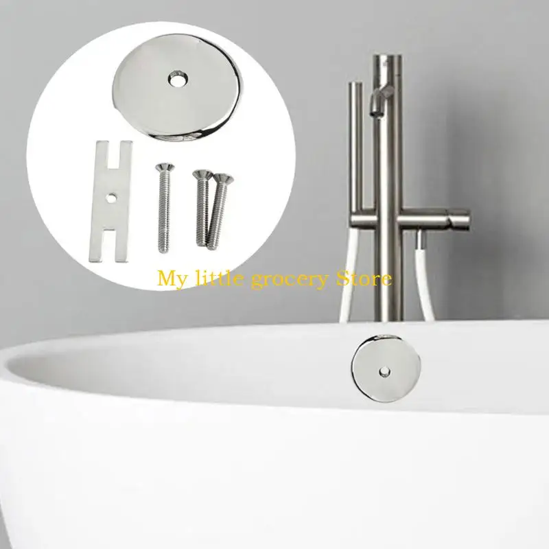 D5BD Odor Resistant Bathtubs Drain Cover With Quickly Installation Corrosion Proof Zincs Alloys Bath Fixture Replacement Part