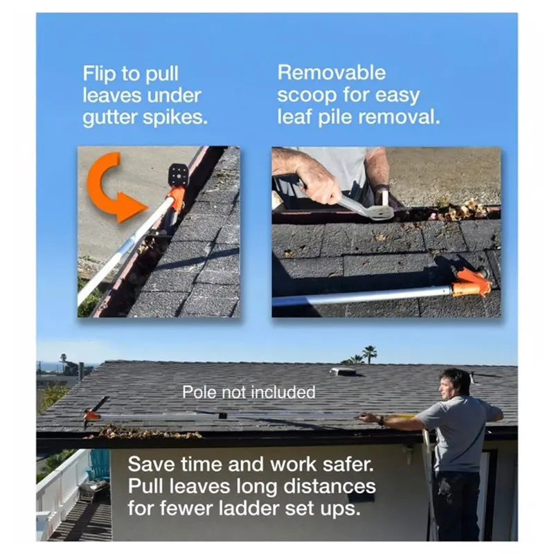 AB66-Gutter Cleaner MAX, Gutter Cleaning From The Ground