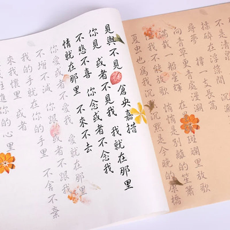 

Small Regular Script Xing Shu Calligraphy Practice Copybooks Chinese Poem The Book of songs Soft Brush Pen Copybook