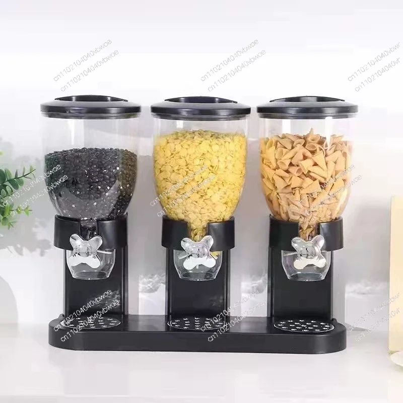 Hotel Buffet Breakfast Oatmeal Maker Grain Dispenser Oat Storage Tank Oatmeal Storage Food Bucket