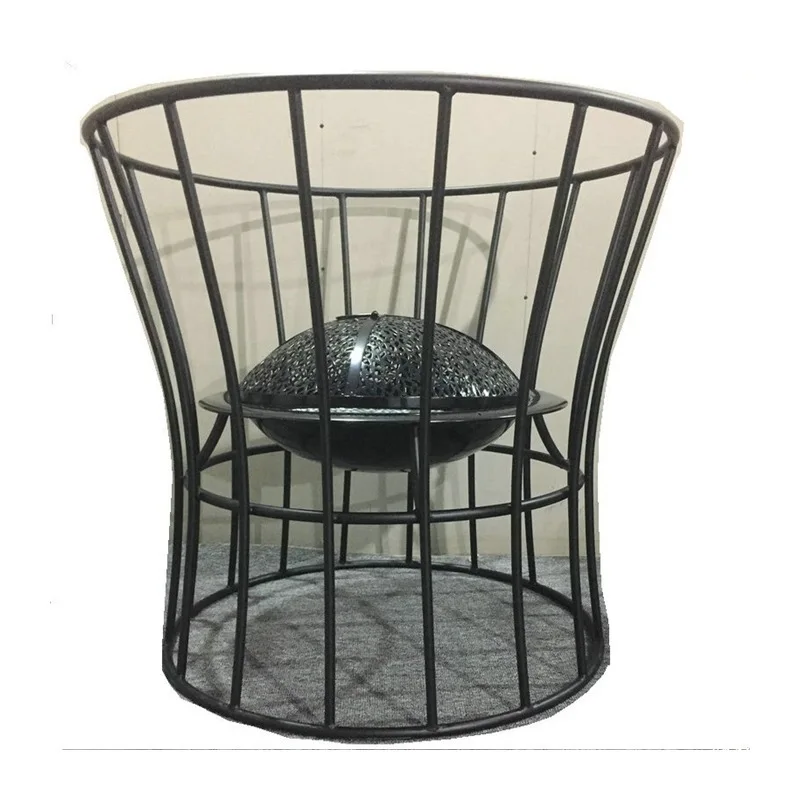 Carbon braziers, heating basins, roasting braziers in public restaurants, heating large carbon braziers in public places