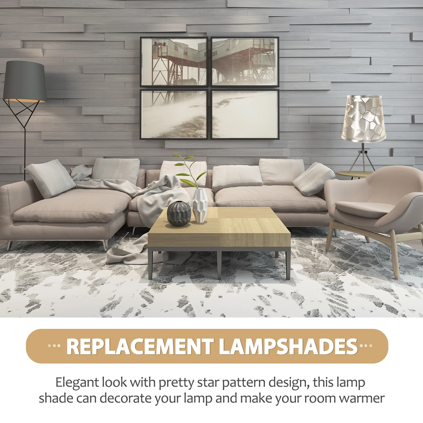 

Простой сменный абажур, абажур для настольной лампы, прикроватный настенный светильник, декоративный подвесной аксессуар, мягкий светильник для домашнего отеля