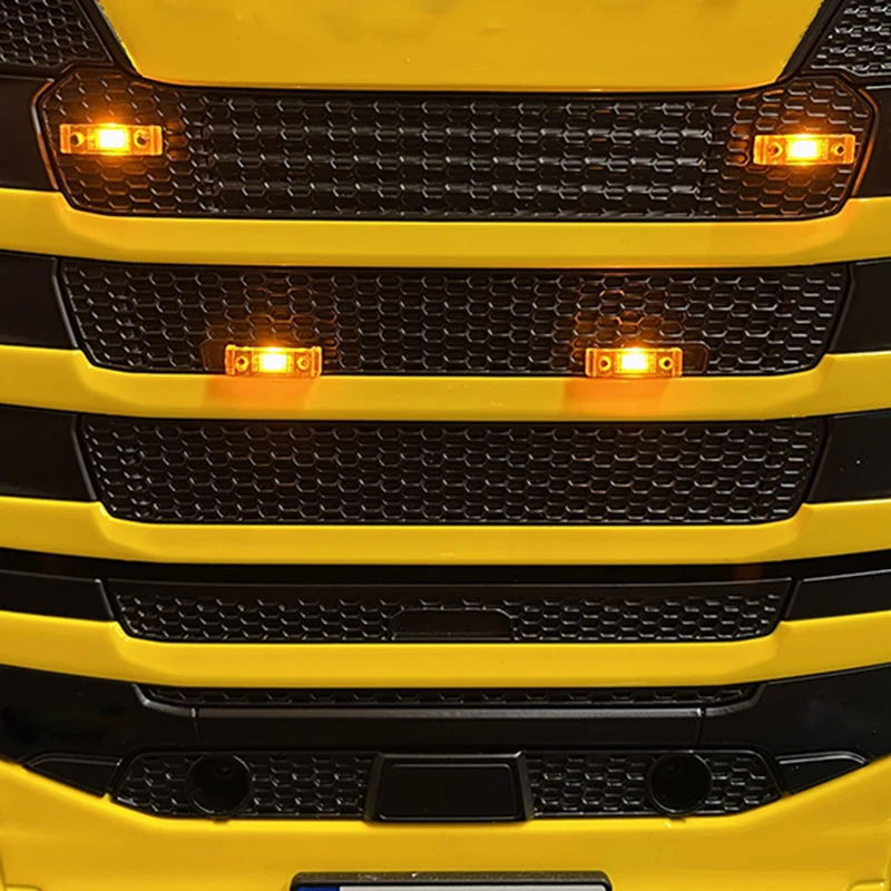 Światło pozycyjne LED w skali 1:14, symulacja, lampka kierunkowskazu do ciężarówek RC Tamiya SCANIA 770S R620 VOLVO BENZ Arocs MAN