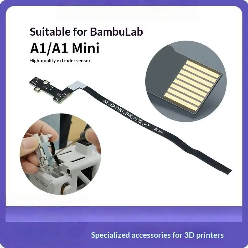 For Bambu Lab A1 A1mini Hotend Extruder Filament Sensor Hall Switch Board For Bambulab A1 Accessories 3D Printer Parts