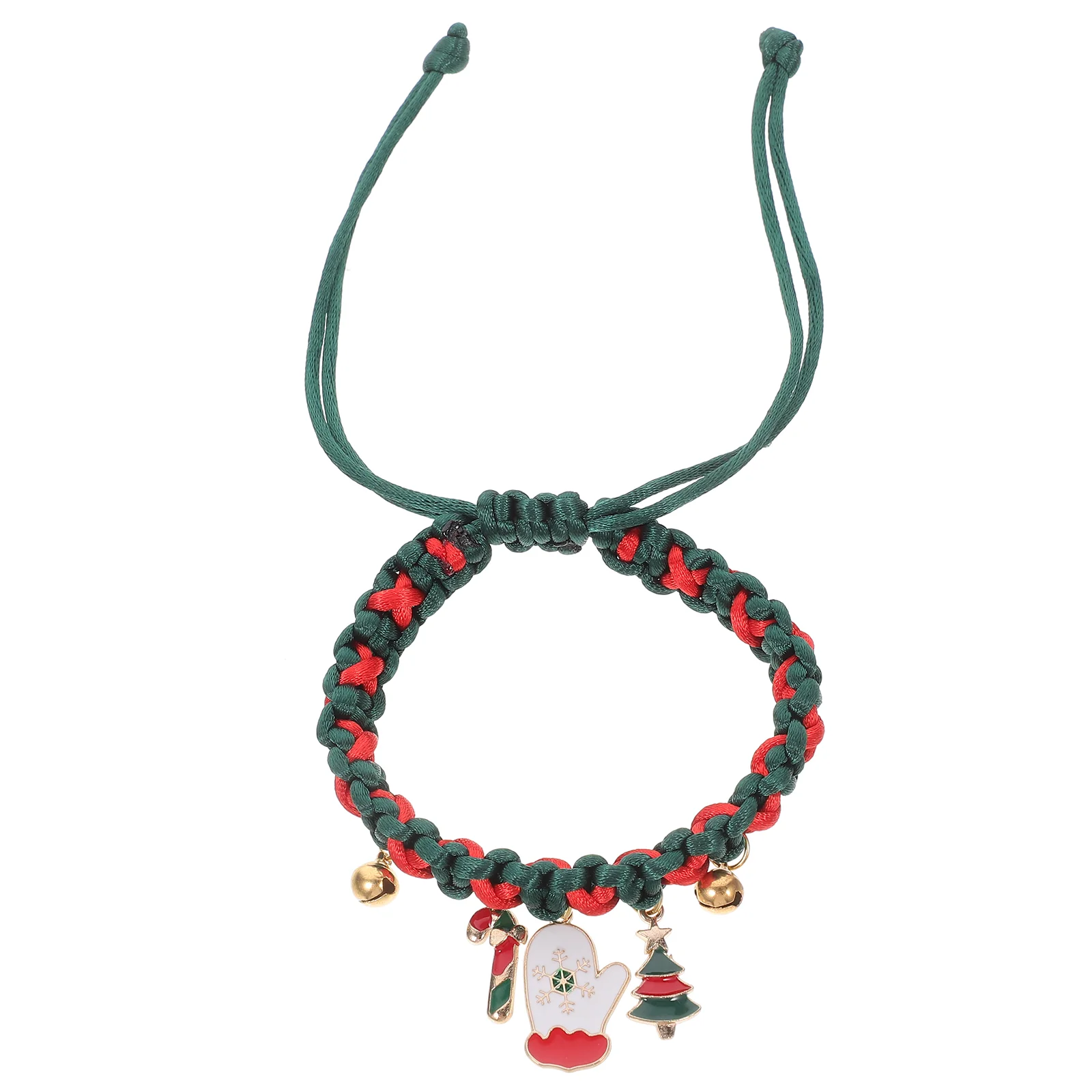 

Japanese and Korean Pet Collar Knitted Cat Alloy Holiday Braid Bracelets Bowtie