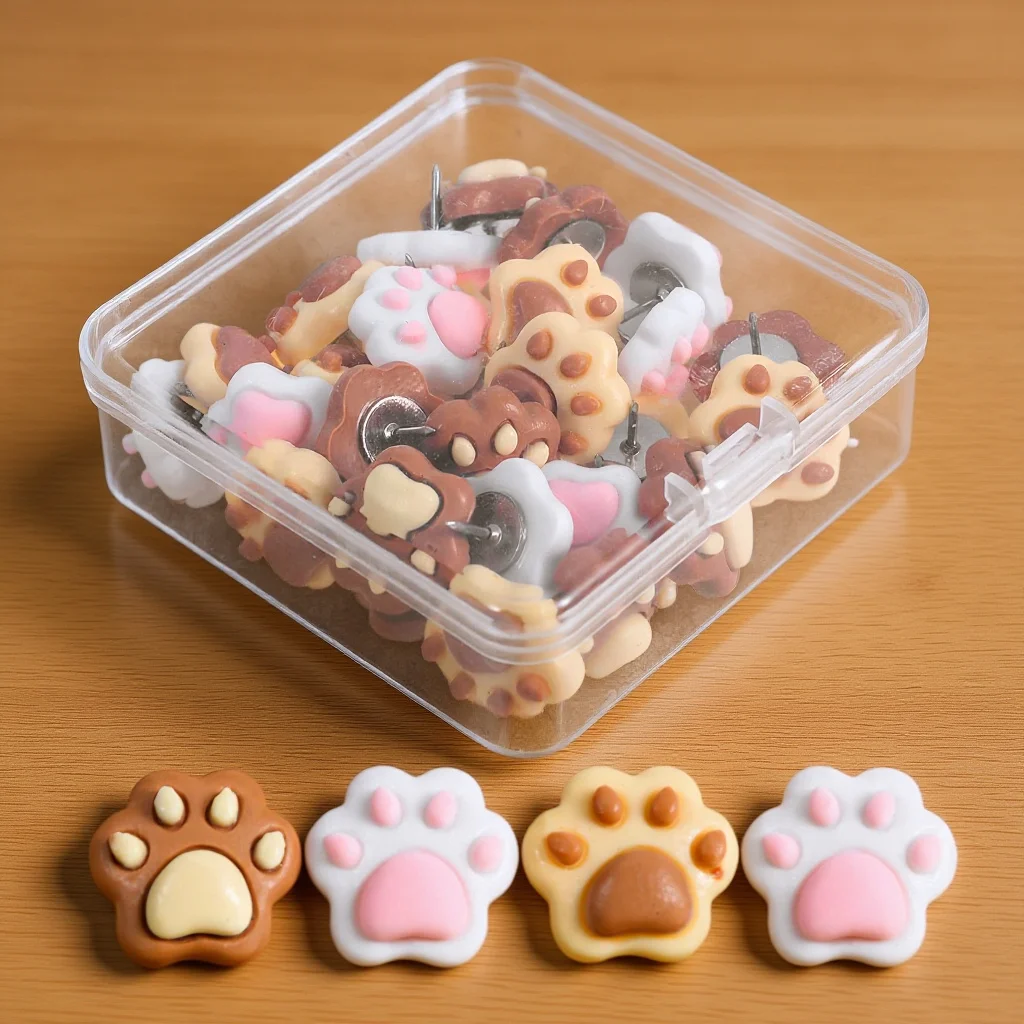 30 قطعة الكلب الزخرفية باو دفع دبابيس الإبهام المسامير ل لوحة الفلين لوحة الإعلانات مكتب الملحقات مكتب الملحقات للنساء #1