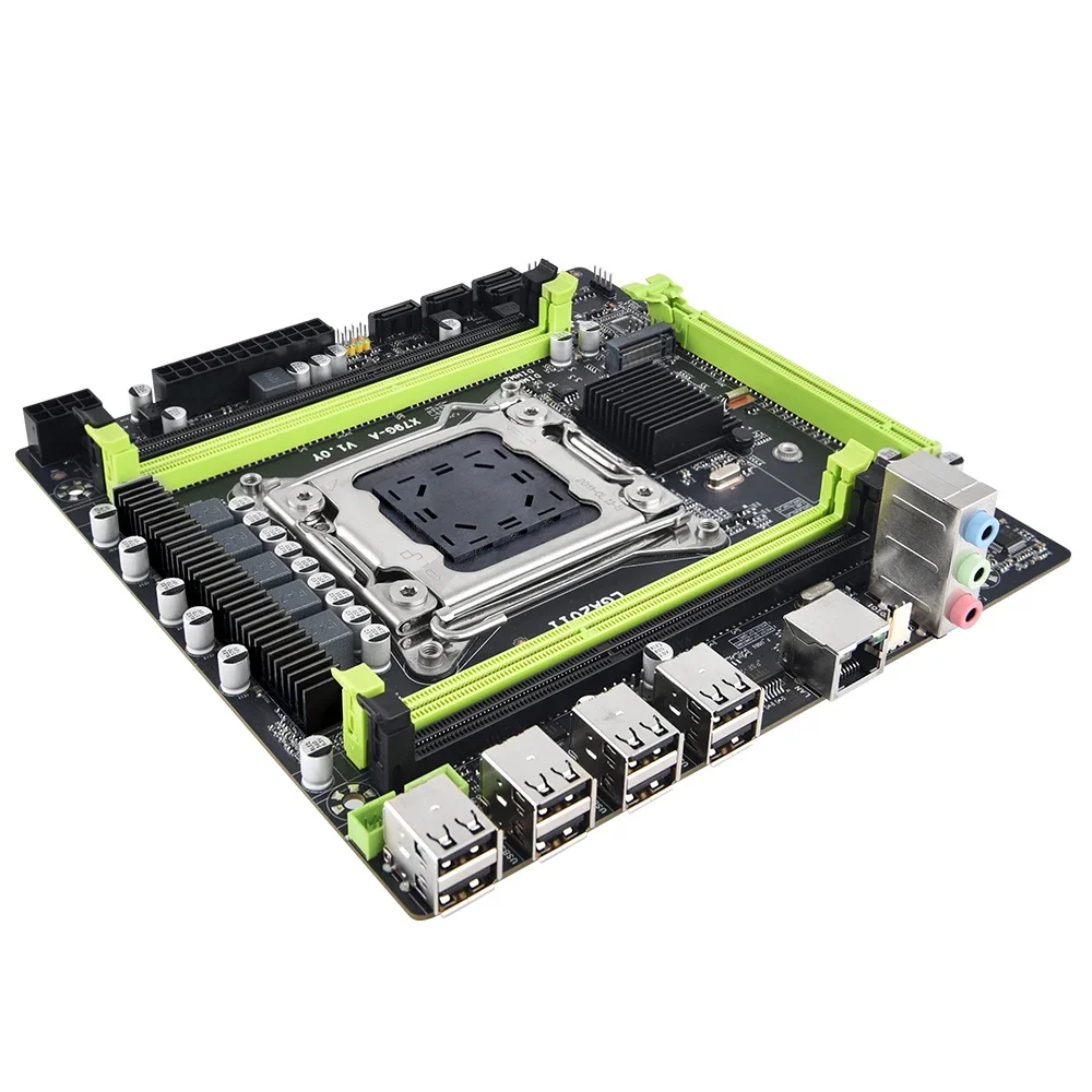 Imagem -05 - Kit de Placa-mãe Processador e5 2630v2 Ddr3 1x16g = 16gb Lga2011 Nvme M.2 Sata 3.0 Xeon Jingsha-x79g-a