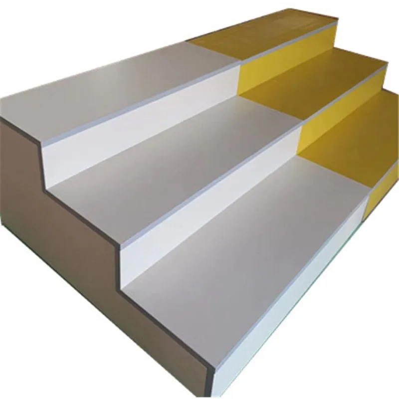 Musical chorus conductor steps movable, folding push-pull telescopic solid wood chorus stage shadow steps