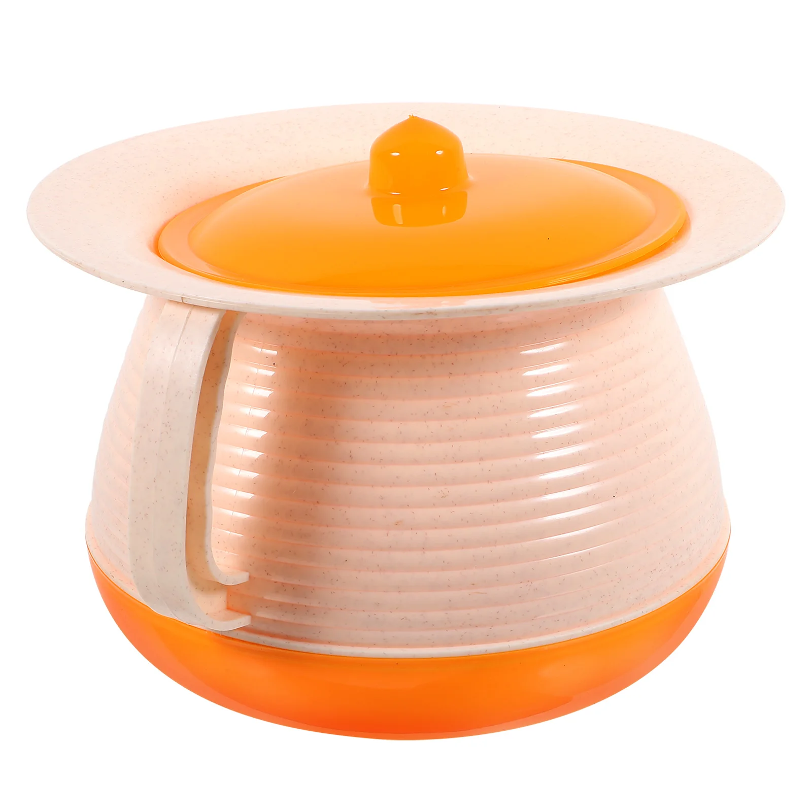 سميكة PP المبصقة مع غطاء المحمولة دلو البول لكبار السن الاطفال غرفة نوم المنزل استخدام غرفة وعاء البلاستيك أواني البول #3