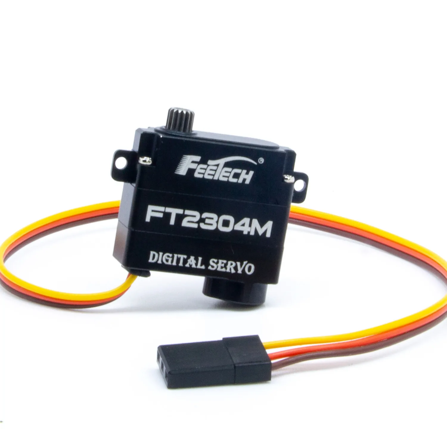 Feetech ft2304m 3kg torque metal engrenagem rc servo com longa vida durável coreless motor caixa de metal completo para 1 16 rc modelo carro caminhão