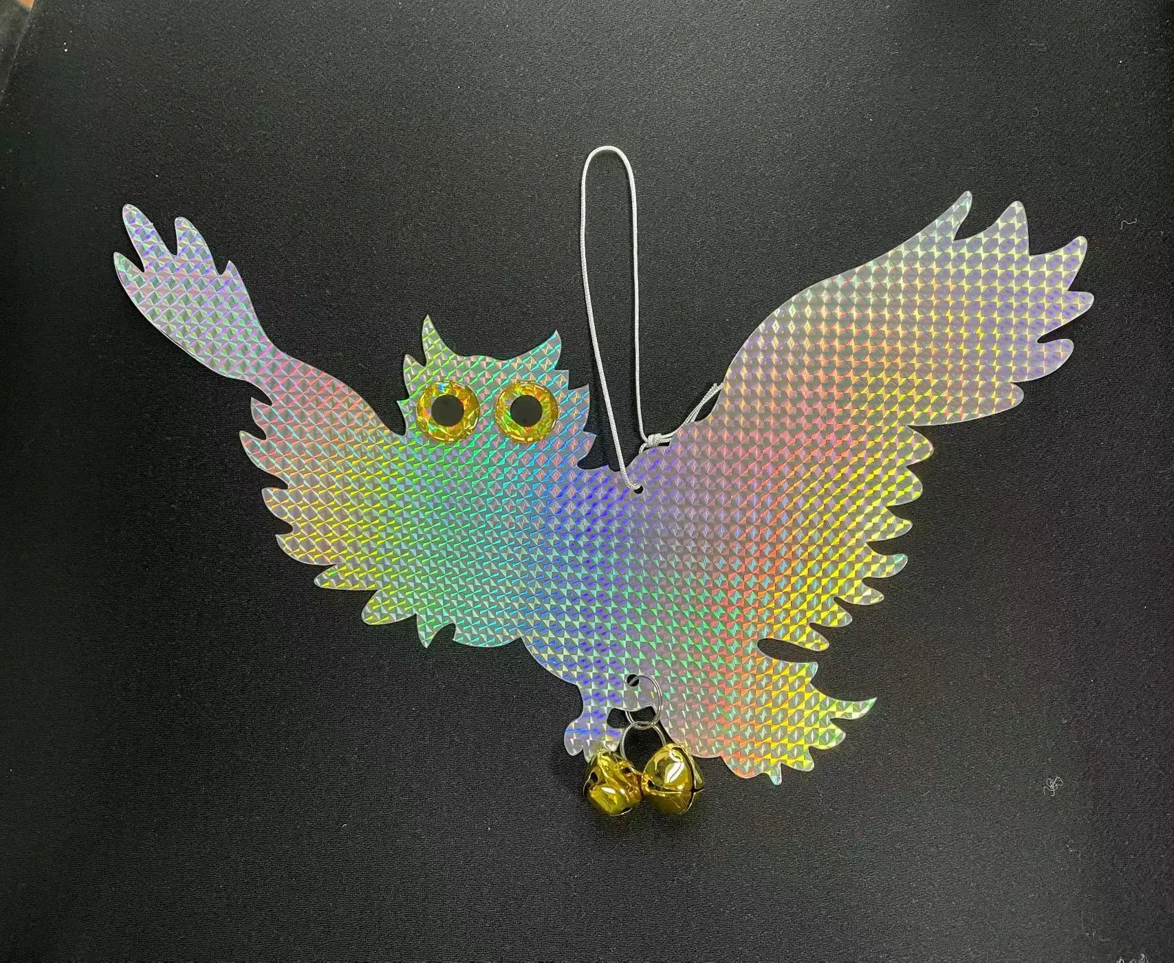 Qiao Liang Pest Control Owl Holographic Reflective Deterrent Scare to Keep Bird Away for  Bird
