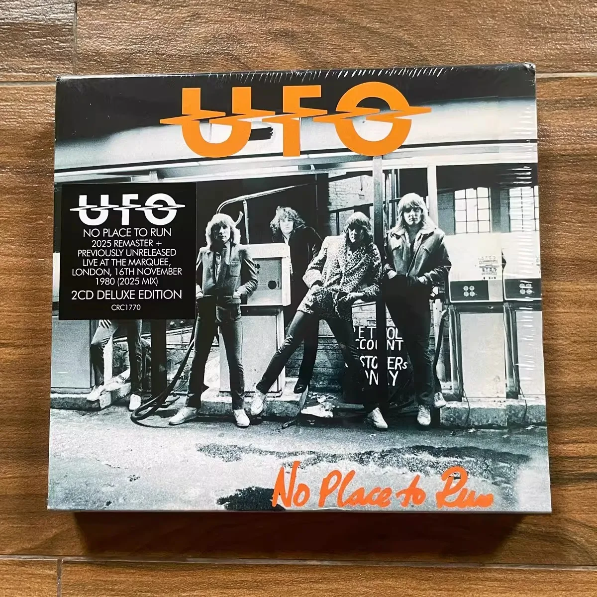 

UFO No Place To Run – Remastered Hard Rock & Classic Heavy Metal Tracks with Live Bonus Content for Fans & Collectors