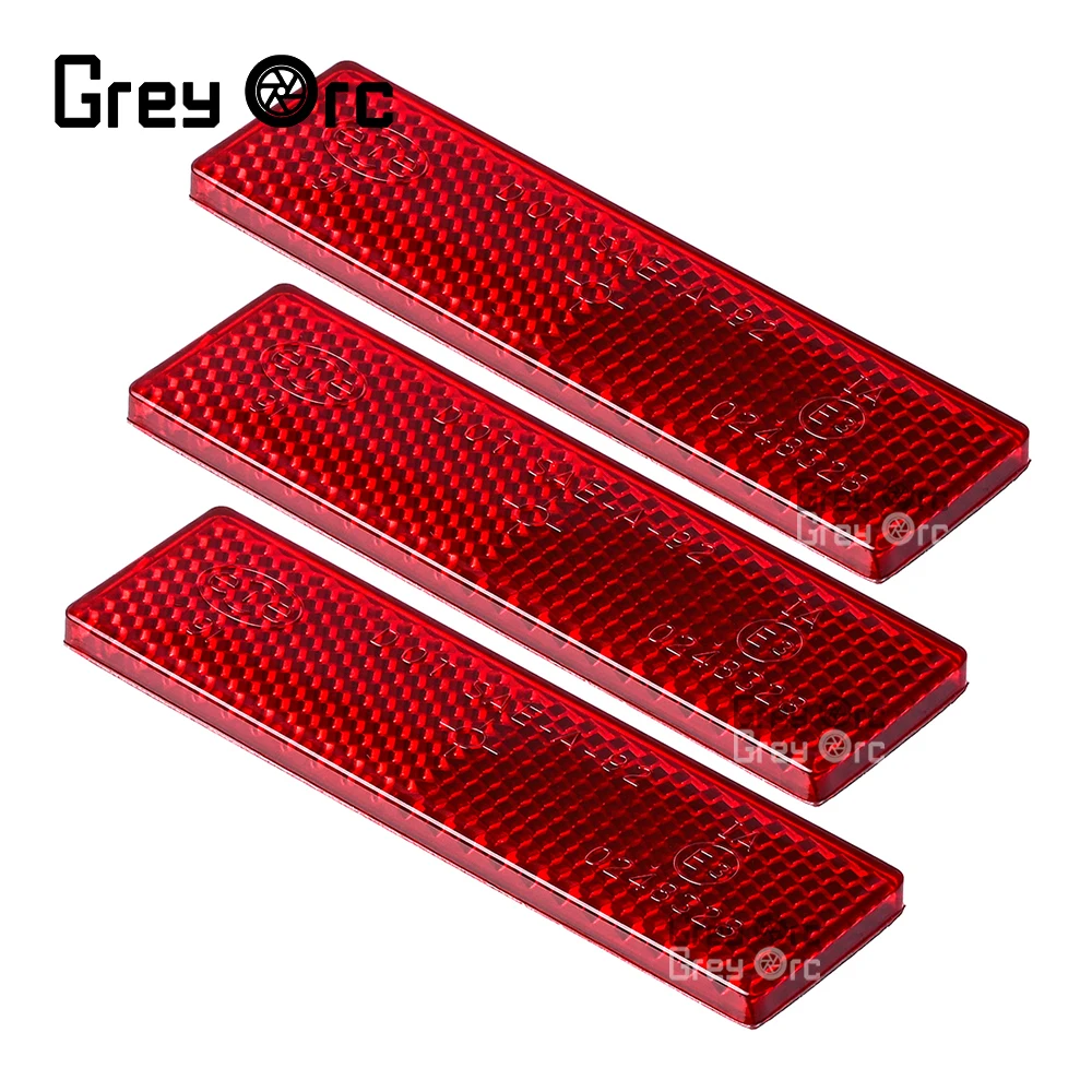 For BMW S1000 RR S1000 R K1600 GT/GTL R900 RT R 1200 R nineT Motorcycle Rectangular Reflector Safety Sign Signal Strip