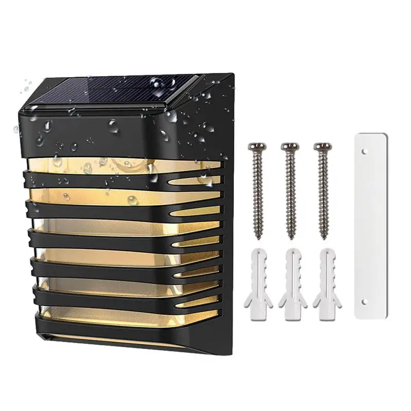 

Фонари на солнечной батарее, водонепроницаемые фонари на солнечной батарее для забора, фонари на солнечной батарее для наружного освещения столбов, внутреннего дворика