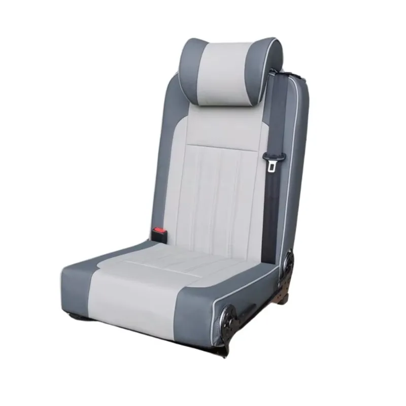 

RV Foldable Caravan Seats Campervan Custom Limousine Passenger Seat Bed Comfortable Adjustable Solutions for Motorhomes Vans