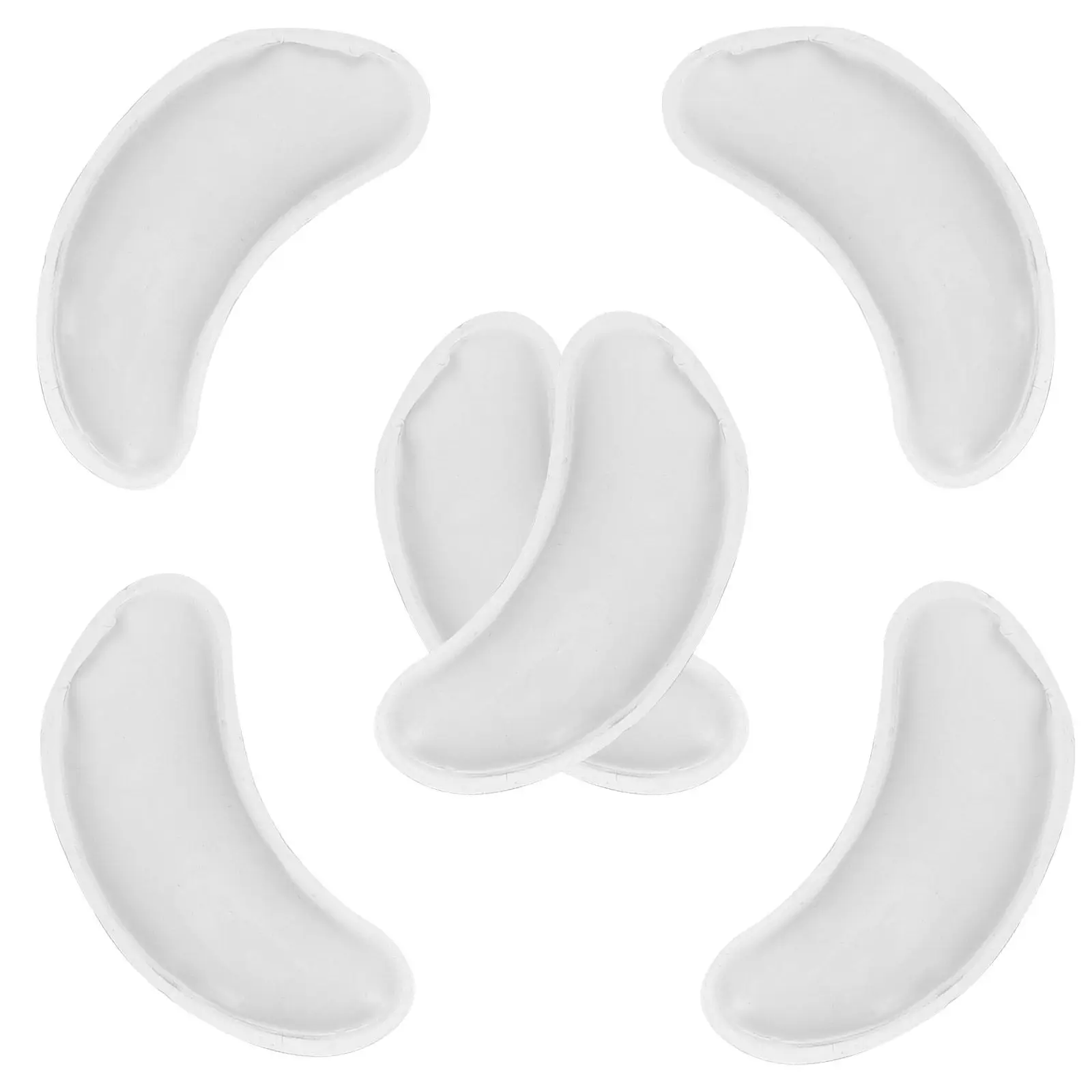 

Набор из 6 охлаждающих гелевых патчей для глаз: многоразовые, для холодной и горячей терапии уставших глаз, компактный и легкий дизайн