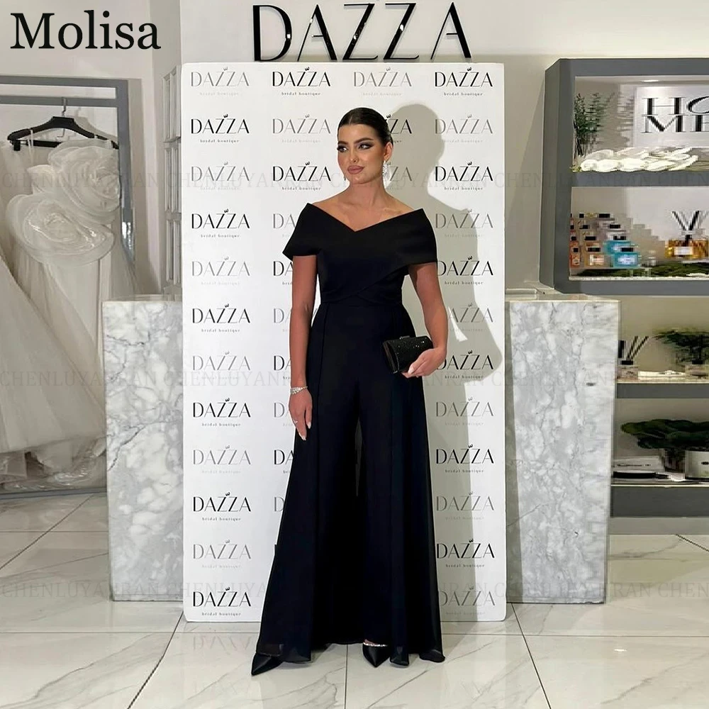 

MOLISA Elegant Jumpsuit Party Evening Dresses Customized Off-Shoulder Pantsuit Prom Gowns Formal Occasion Dress فساتين ا
