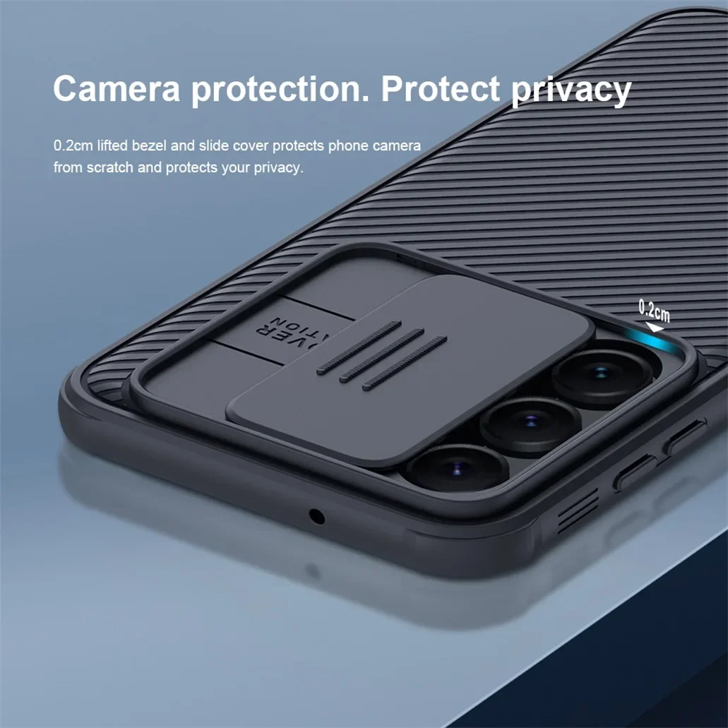 For Samsung Galaxy S23 /S23 Ultra Case NILLKIN CamShield Pro Slide Camera Privacy Protection Cover Bumper For Samsung S23+ Plus