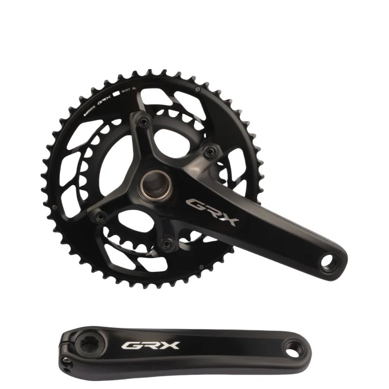 AliExpress Shimano GRX FC RX820 Crankset 2X12 Speed 170mm 172.5mm Crankarm 48-31T Crown For Road Bike GRAVEL Bicycle Cycling Parts