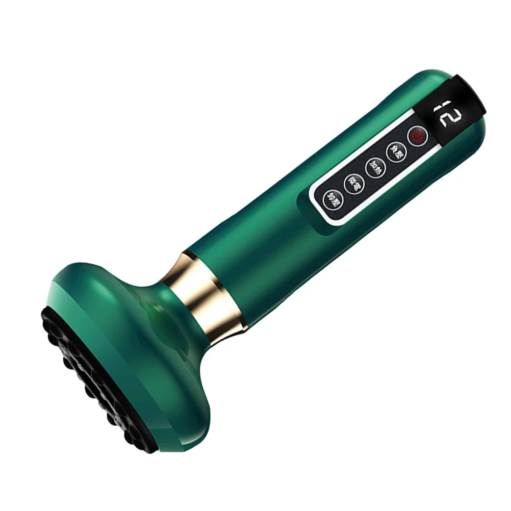 جهاز كشط كهربائي قابل لإعادة الشحن بالضوء الأحمر أداة علاج الحجامة اللاسلكية متعددة الوظائف مدلك الجسم لـ Guasha #3