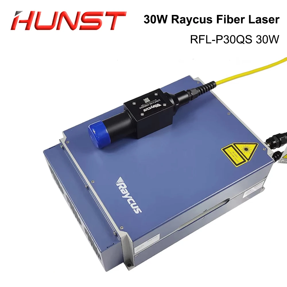HUNST Raycus 20W 30W Source Laser à Fiber d'impulsion à commutation Q RFL-P30QS pour Machine de marquage et de gravure de longueur d'onde 1064nm