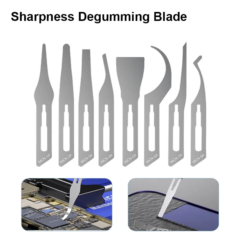 Mechanic 008 Sharpness Degumming Blade Flexible and Sharp Hand Polished Multi-functional Motherboard Degumming Blades