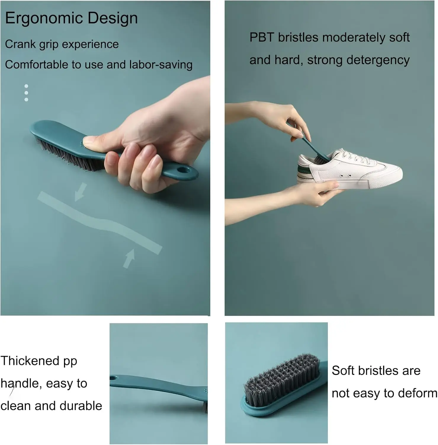 1 PCS Brushes for Footwear Shoes Cleaning Brush Soft Bristle Cleaning Brushes Cleaning Brushes Tool Color random image 2