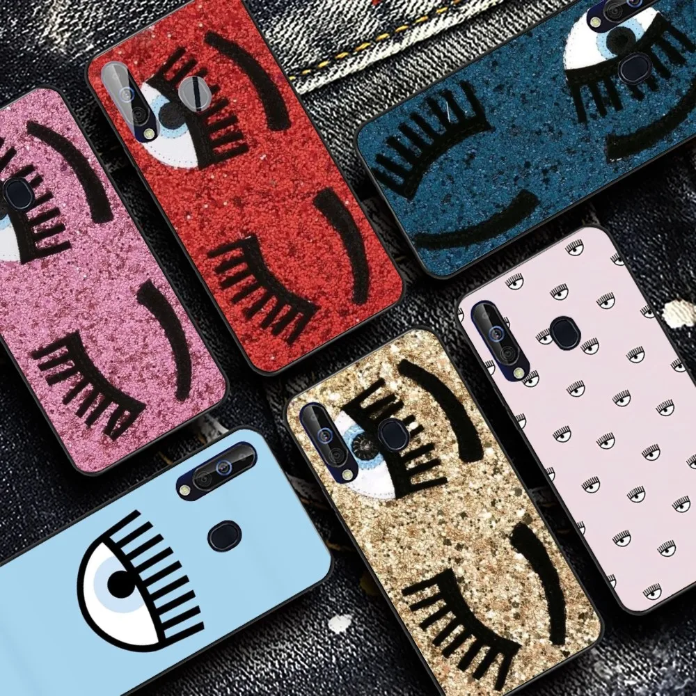 Hot Ferragnies Eyes Chiara Phone Case For Samsung A 10 11 12 13 20 21 22 30 31 32 40 51 52 53 70 71 72 73 91 13 shell