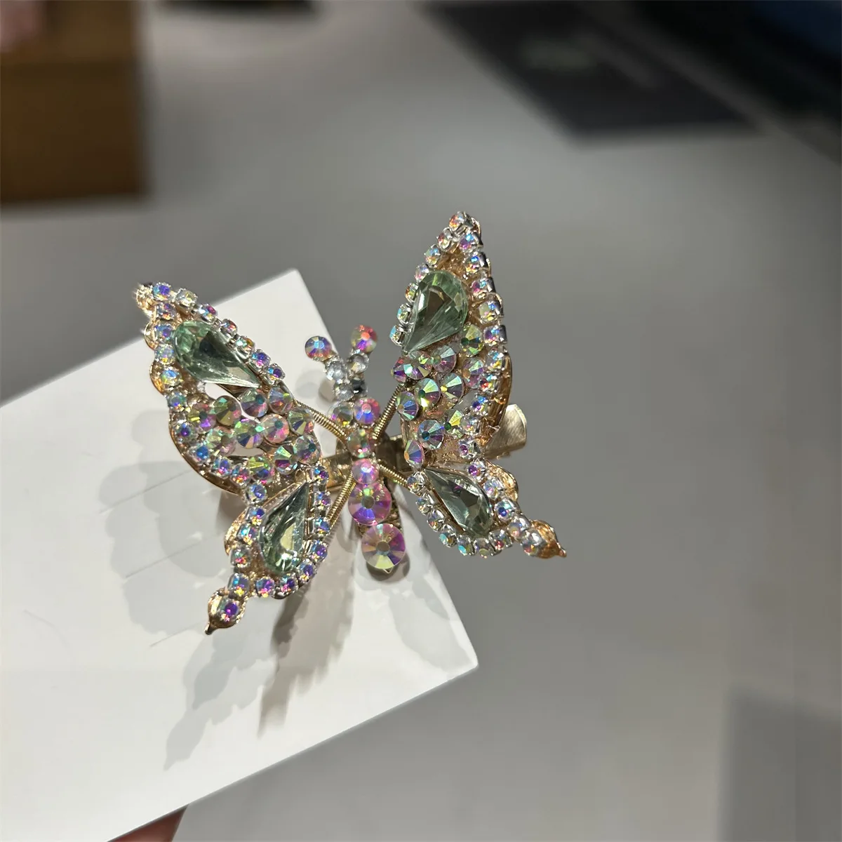 New Butterfly Hair Clip For Women With Three-Dimensional Side Bangs And Girls With Jewelry