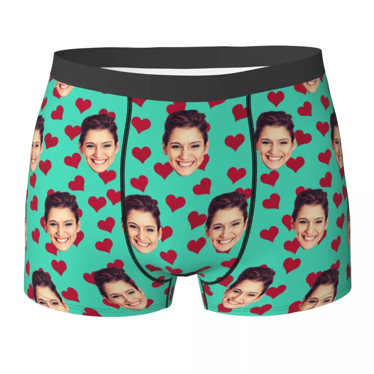 Men Valentine's Day Gifts For Boyfriends/Husband/Men Boxers Gag Underwear Custom Boxer Briefs With Face Picture Boxer Shorts