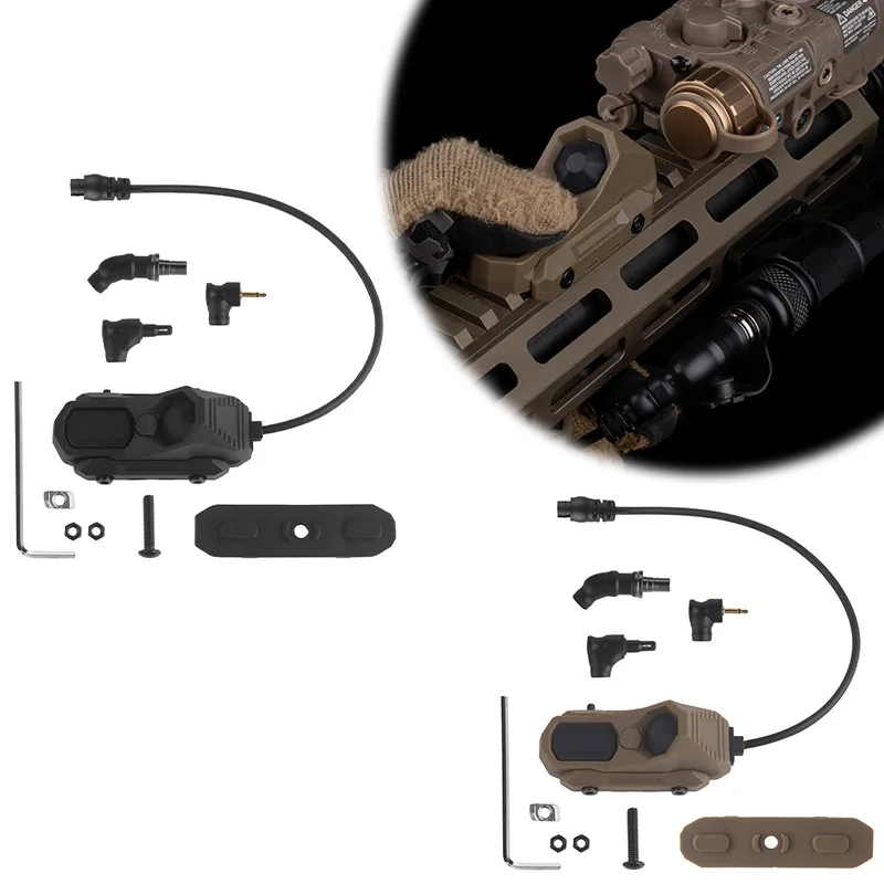 

Single wire adapts to 2.5MM interface PEO rail for convenient keypad control of PEO or flashlight keypad functions
