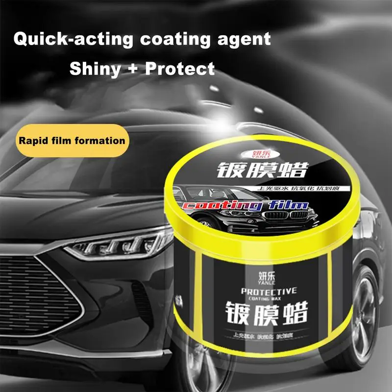 Car Polish Wax Multifunctional Auto Scratch Removing Agent Car Body Paint Care Wax Auto long lasting Ceramic Anti Scratch Wax