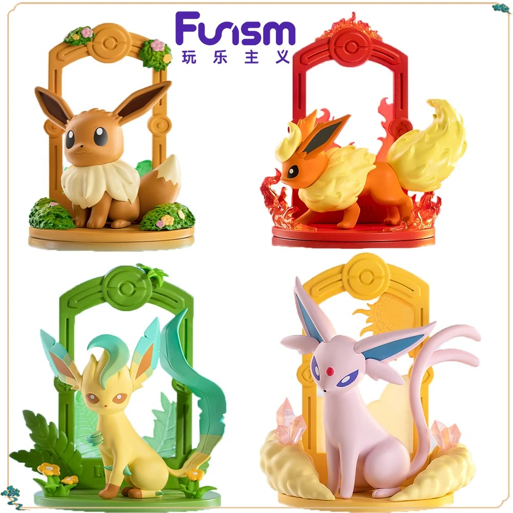 

Original Funism Pokemon Action Figure Handcrafted Figure Exquisite Detail Vivid Expression Desktop Ornament Kids Creative Gifts