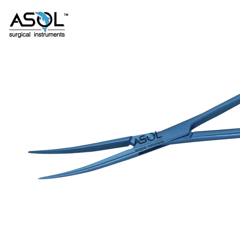 Professional medical devices curved artery surgical forceps surgery instruments hemostatic forceps