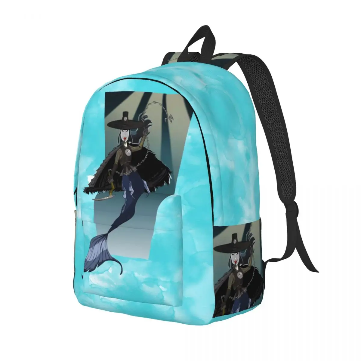 Birthday Gift Killer Sturdy Shoulder Schoolbag K-Kubo And The Two Strings High Street College Student Laptop Bag For School