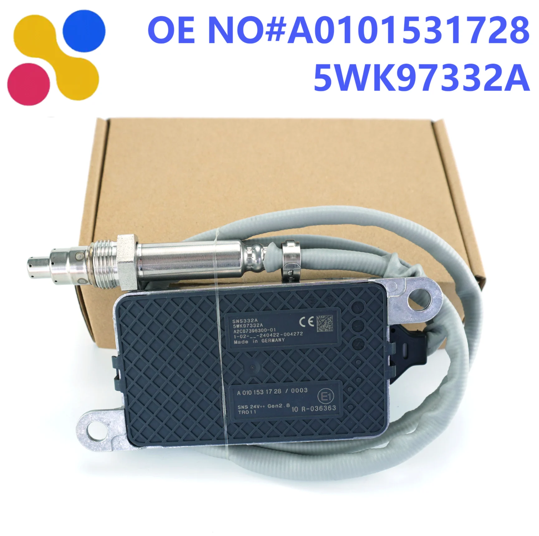 

A0101531728 5WK97332A 0101531728 Оригинальный новый датчик оксида азота Nox для Mercedes-Benz, аксессуары для стайлинга автомобилей