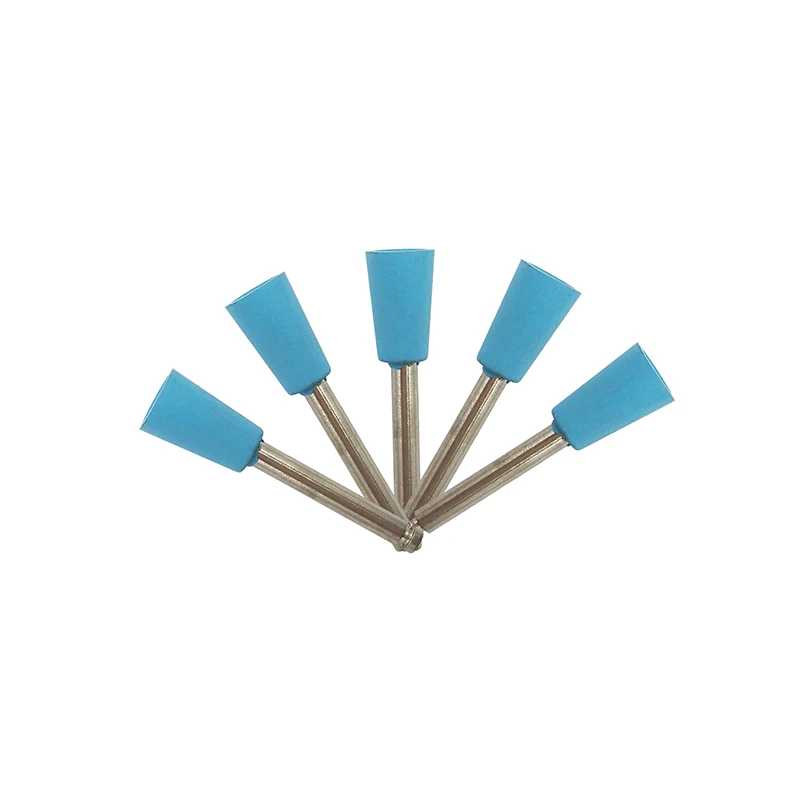 5Pcs/set Dental Silicone Grinding Heads Teeth Polisher Low Speed Contra Angle Handpiece Polishing Dentistry Tools Instruments