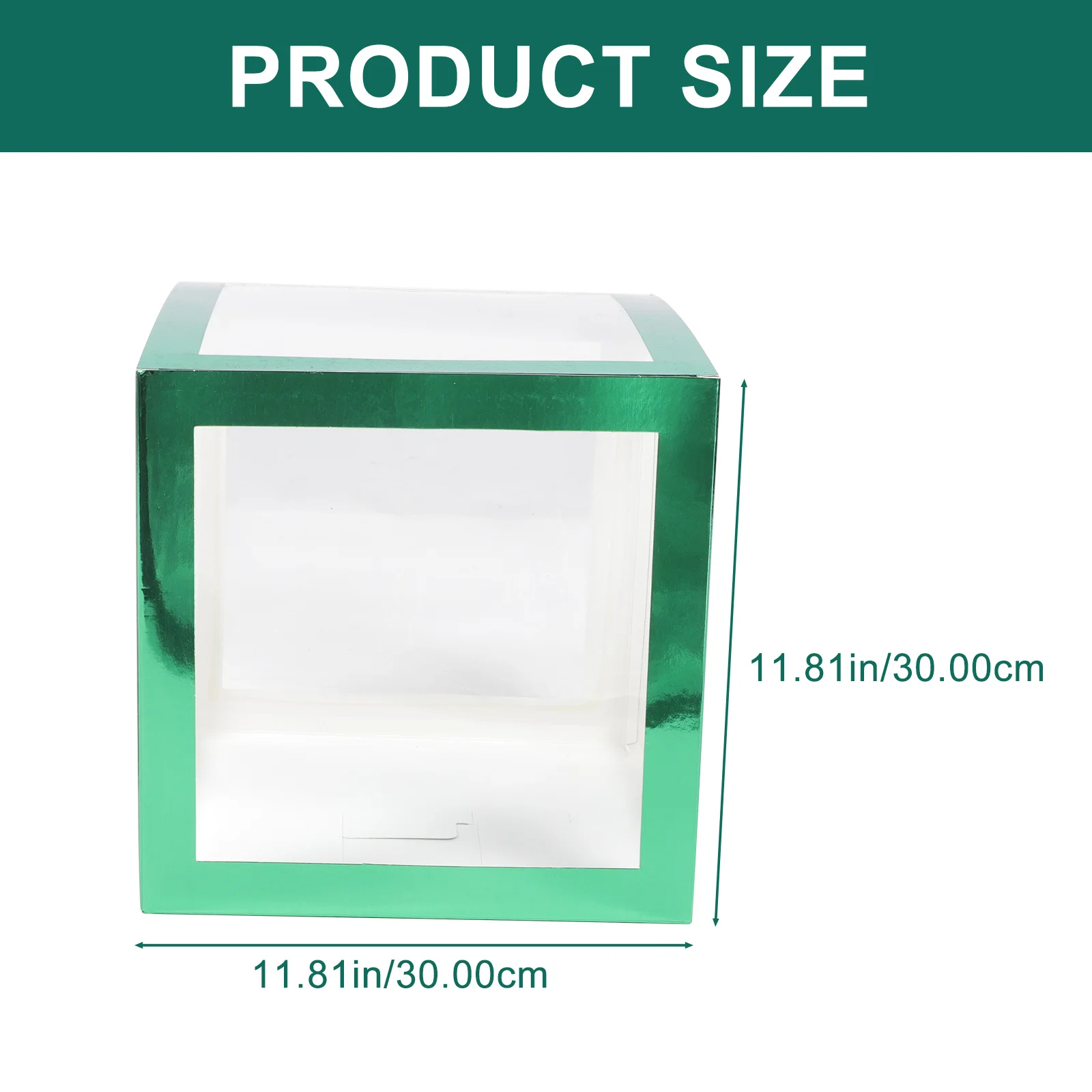 1 مجموعة صناديق بالون عيد الميلاد شفافة عرض الحفلات حالة عيد الميلاد بالون تخزين ديكور مهرجان صندوق عيد الميلاد صندوق الدعامة الطرف