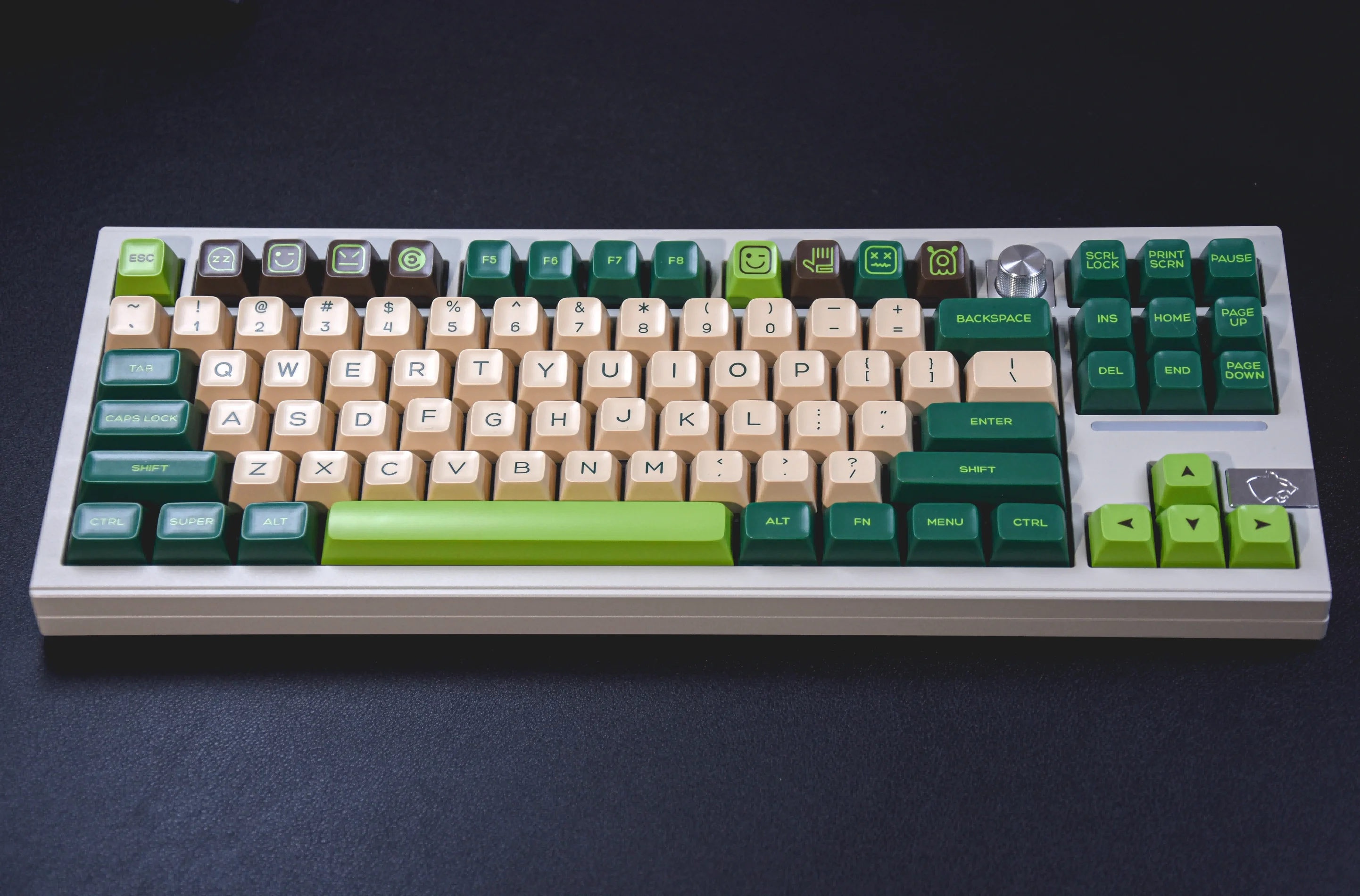 

180 Keys/Set Keyboard Keycap DIY Custom PBT Original green Keycaps ISO SA Profile Double Shot for Mechanical Game Keyboard