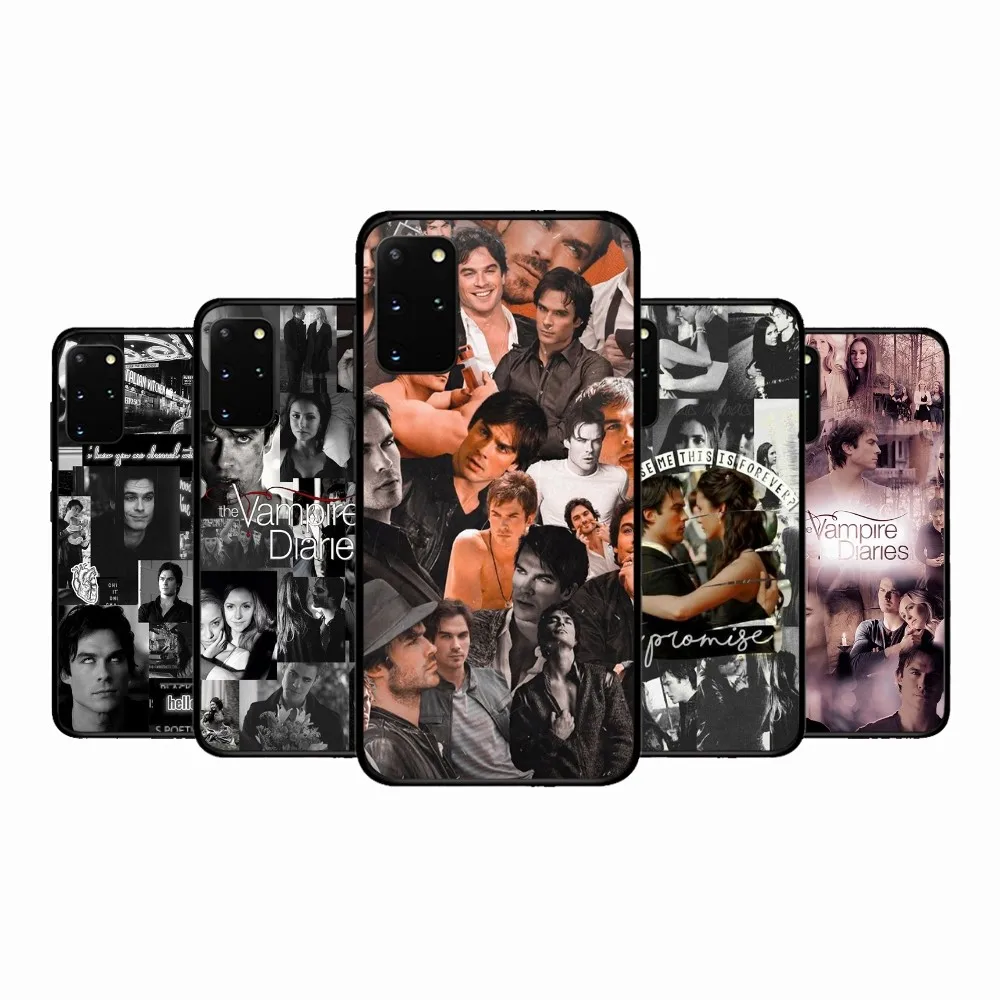 The Vampire Diaries Damon Salvatore For Samsung S 9 10 20 21 22 23 30 23 24 plus lite Ultra FE S10lite Fundas